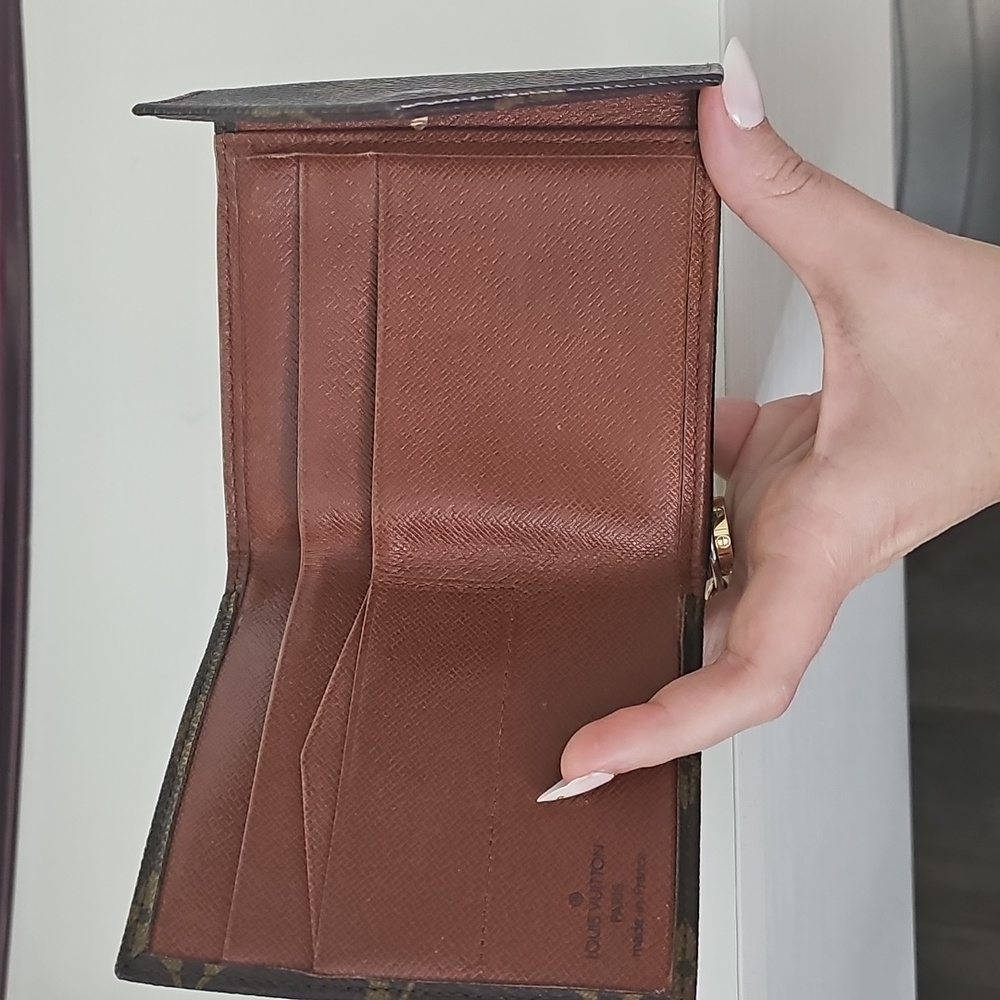 Louis Vuitton Brown Monogram Compact Wallet - Picture 3 of 13